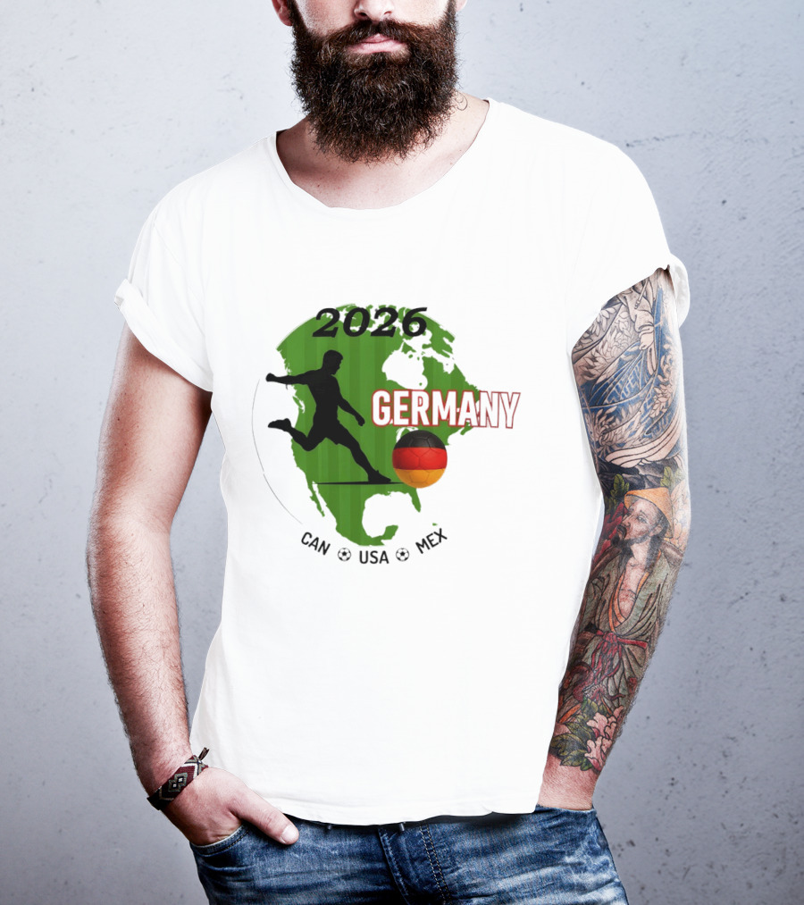 2026 Germany Football CAN USA MEX Soccer World Cup T-Shirt