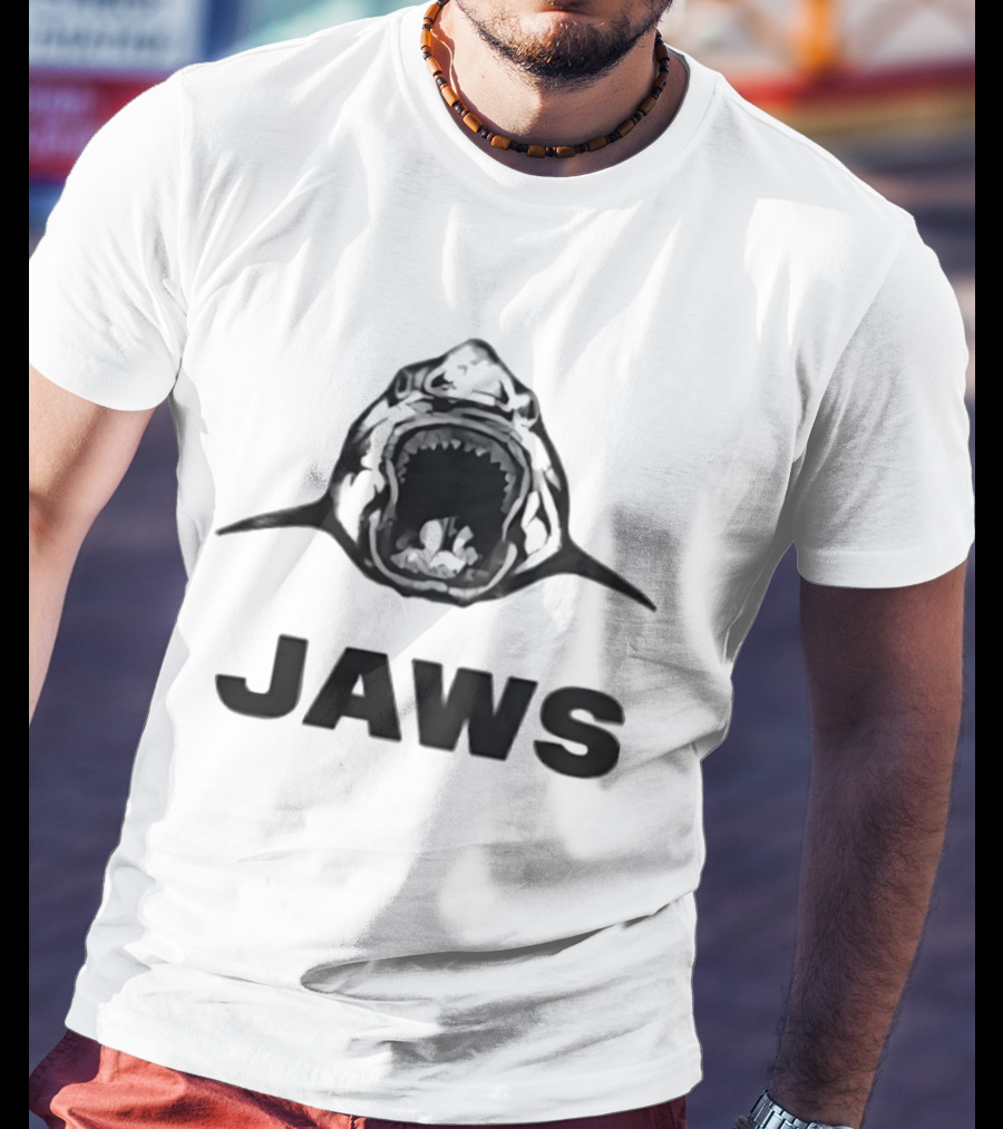 Jaws Iconic Shark Open Mouth T-Shirt