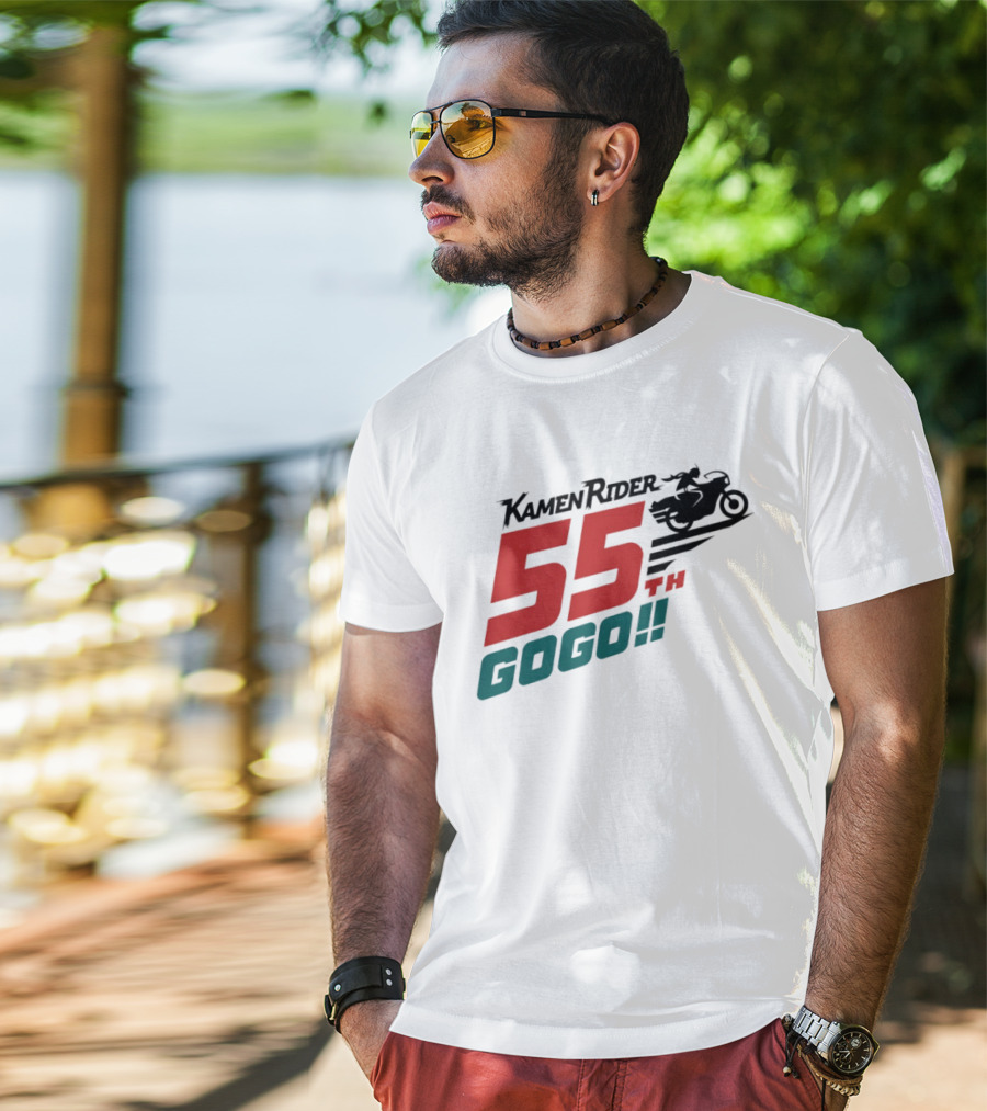 Kamen Rider 55th Anniversary Gogo Biker Celebration T-Shirt