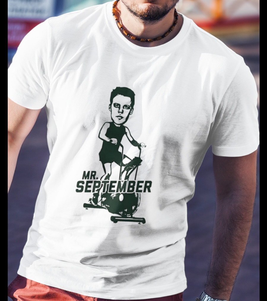 Kirill Kaprizov Minnesota Wild NHL Hockey Mr September Exercise Bike T-Shirt