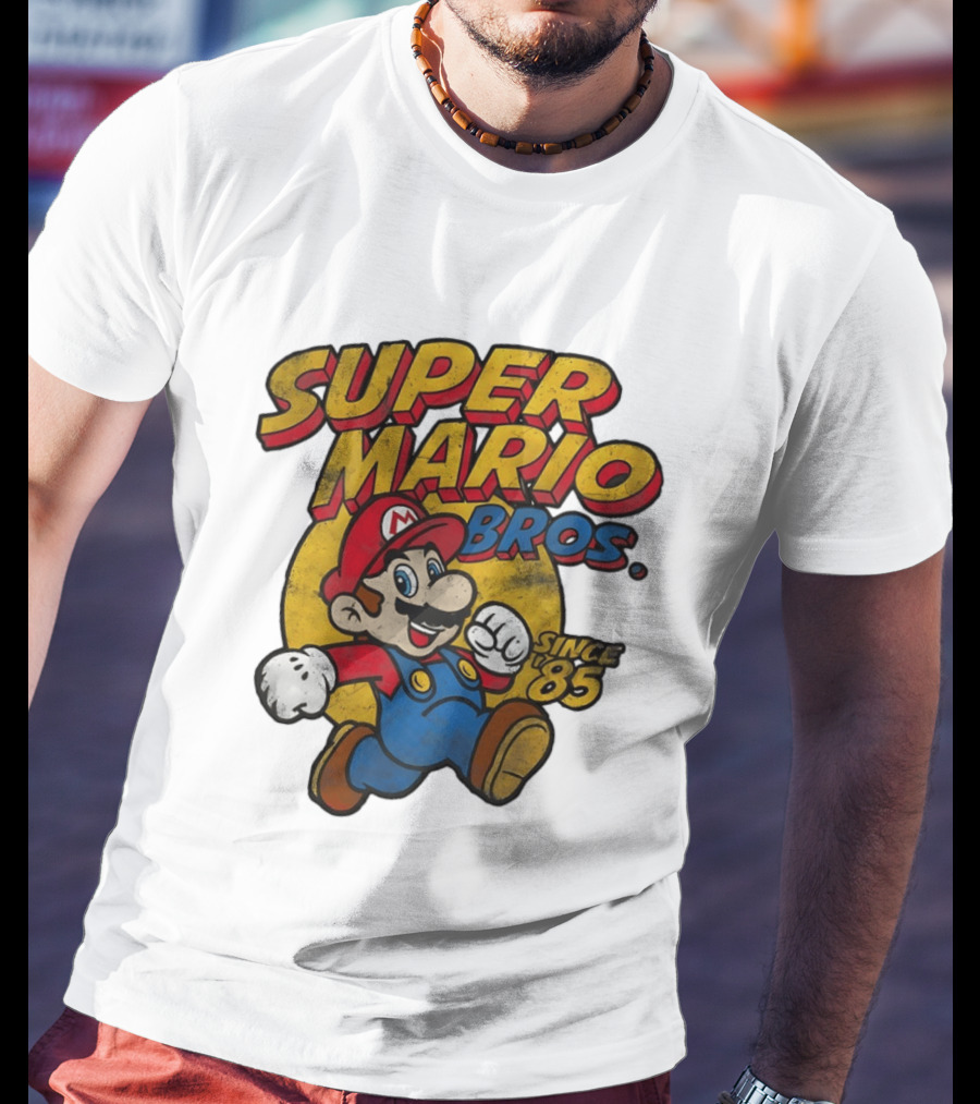 Super Mario Bros Since 85 T-Shirt