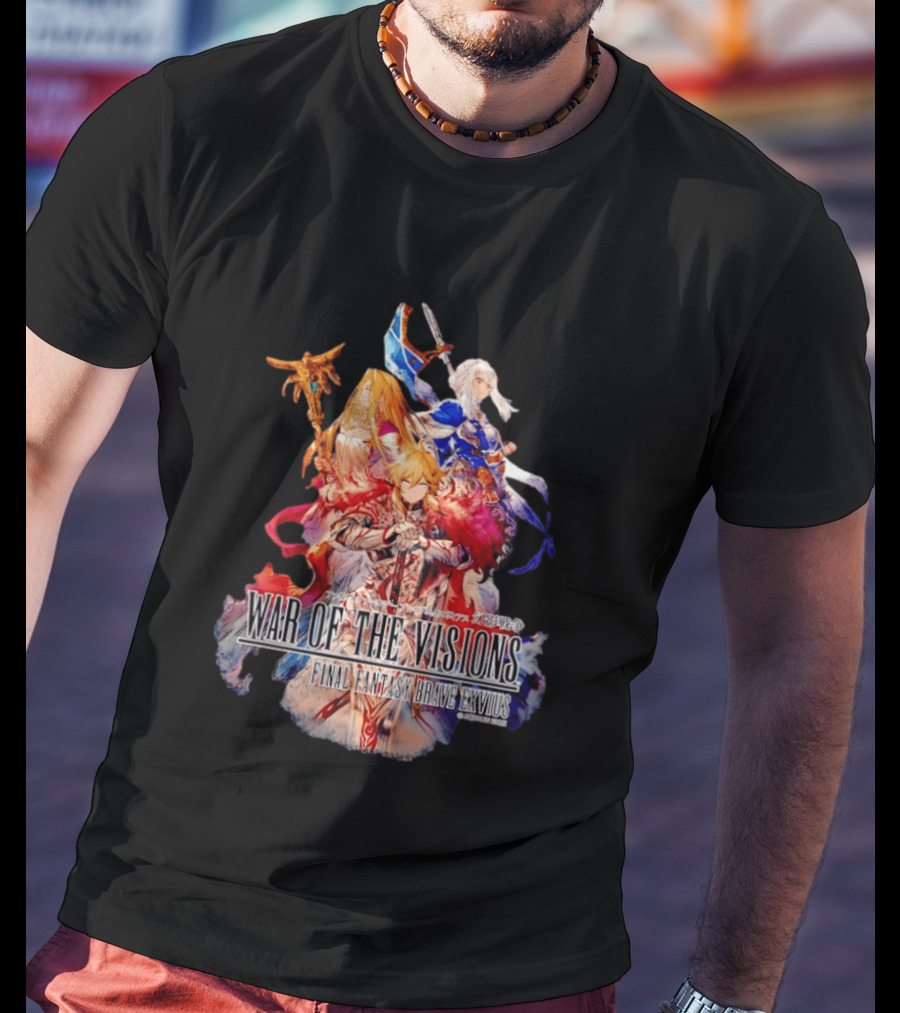 War Of The Visions Final Fantasy Brave Exvius Commemorative Characters T-Shirt