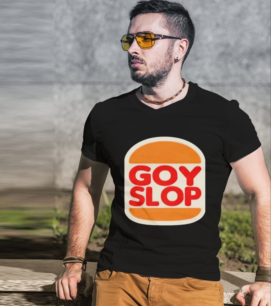 Goy Slop Burger T-Shirt
