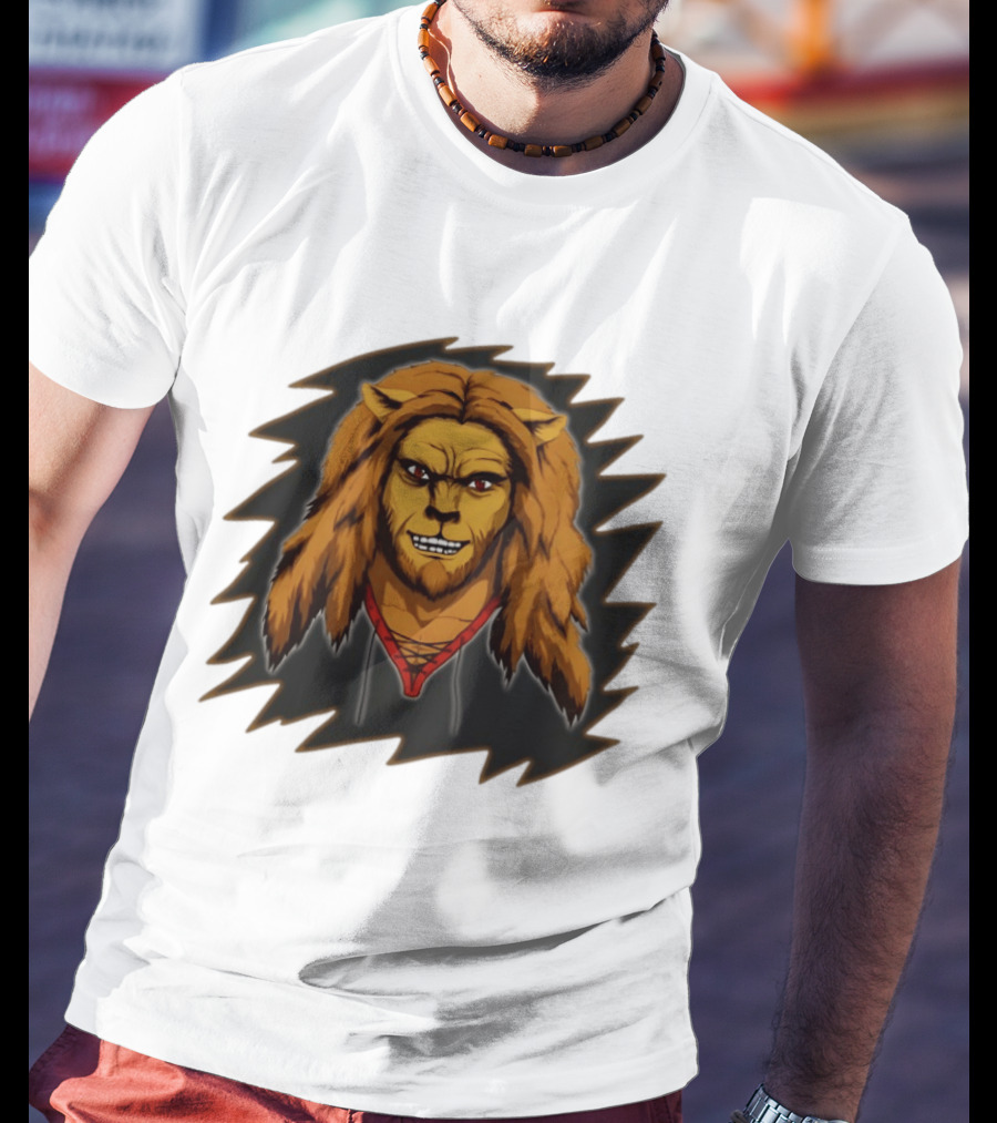 Beast Craft Garrett The Garbage Werewolf Lion Hybrid T-Shirt