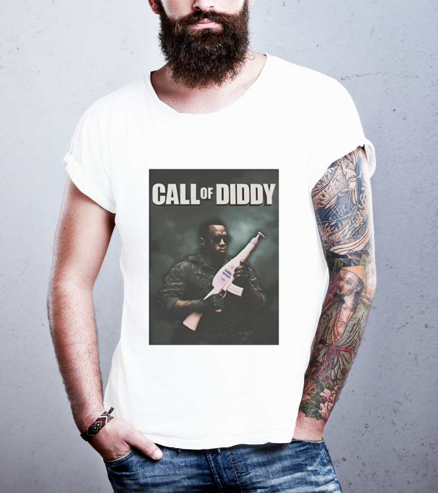 Call Of Diddy Baby Bottle Warrior T-Shirt