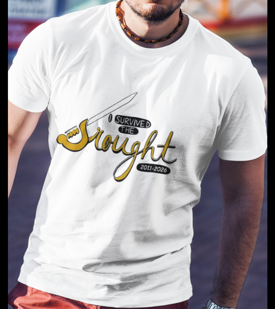 I Survived The Drought 2011 2026 Sword T-Shirt