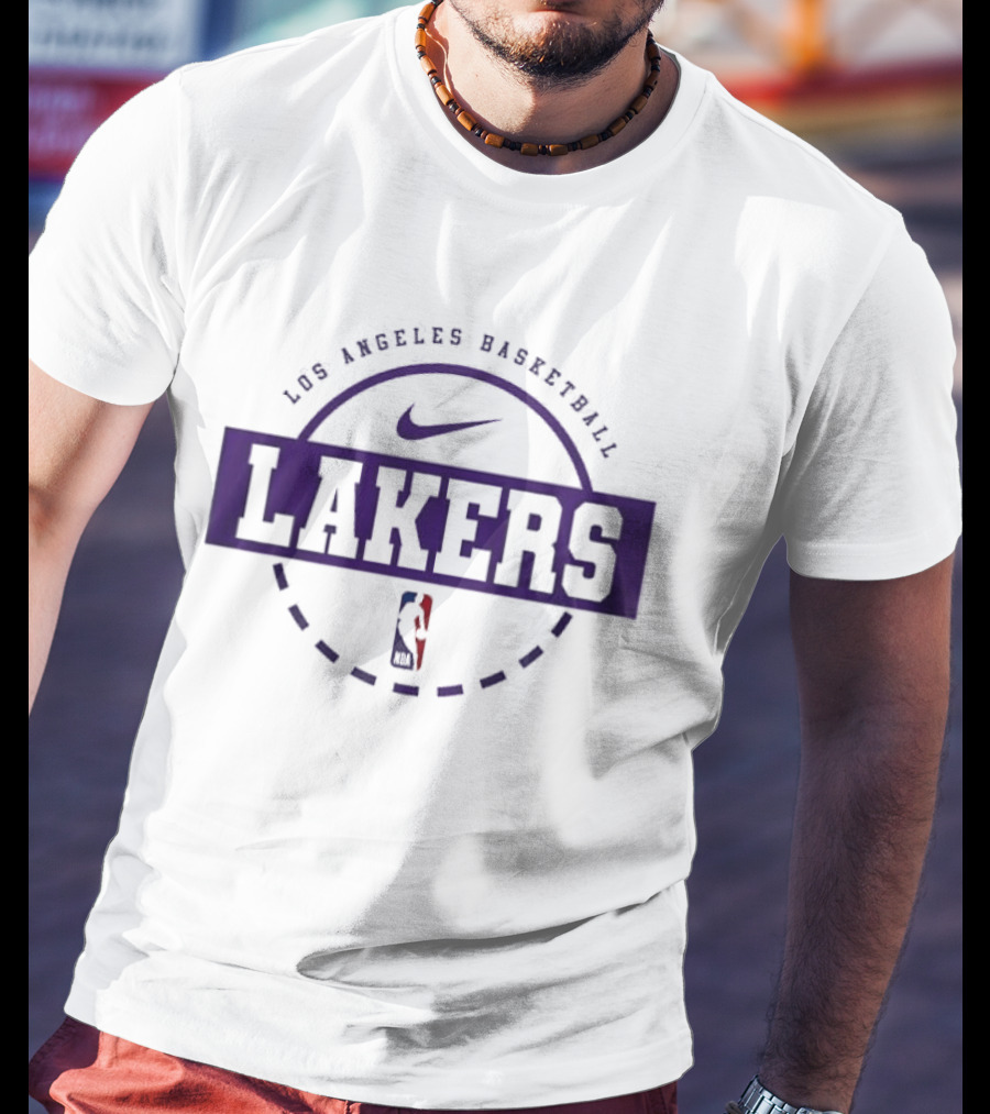 Los Angeles Lakers Snoopy Plays Basketball Forever Not Just When We Win Lakers NBA T-Shirt