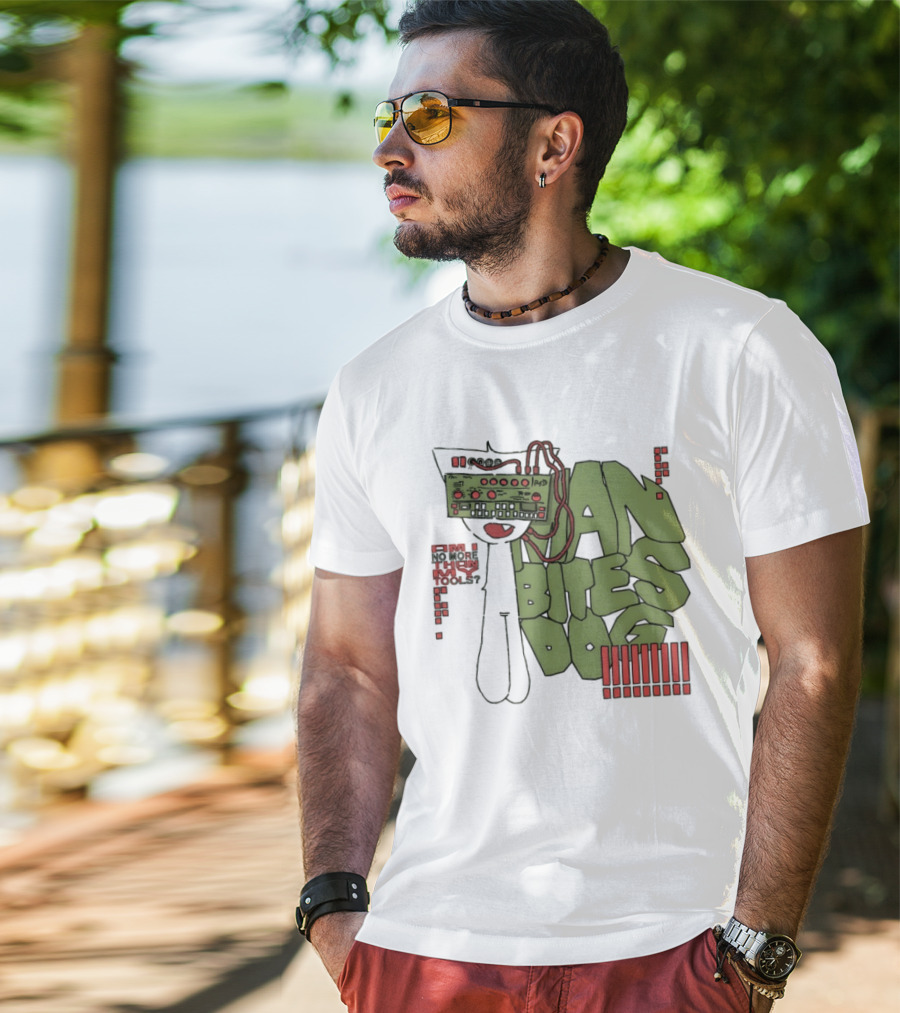 Man Bites Dog MF DOOM Am I No More Than My Tools T-Shirt
