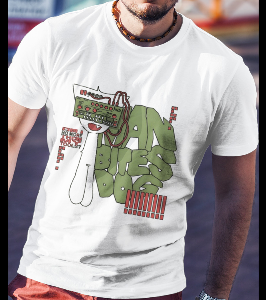 Man Bites Dog MF DOOM Am I No More Than My Tools T-Shirt