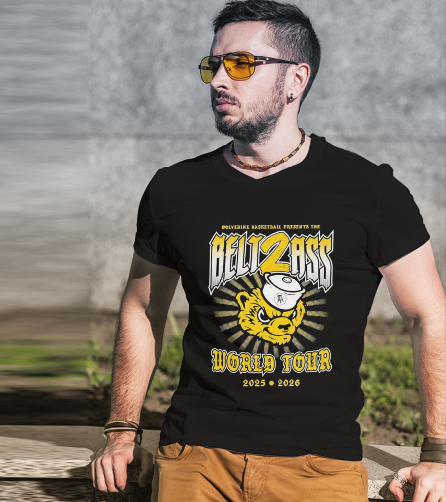 Southeast Michigan Summer Tour Belt 2 Ass World Tour 2023 2024 T-Shirt