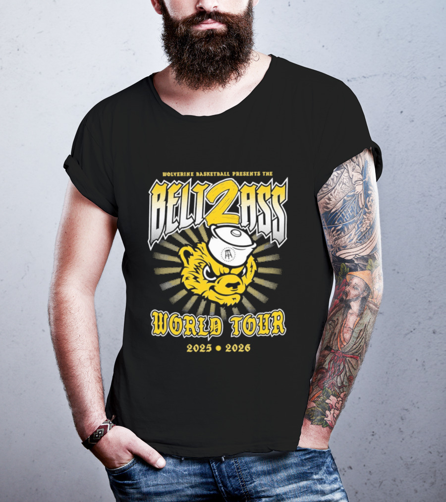 Southeast Michigan Summer Tour Belt 2 Ass World Tour 2023 2024 T-Shirt