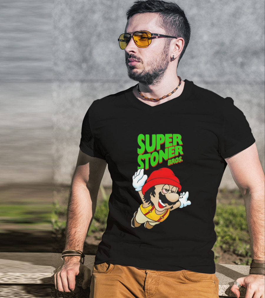 Super Stoner Bros Flying T-Shirt