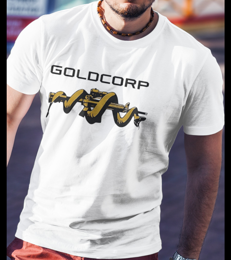 GOLDCORP Snake Wrapped Rifle T-Shirt