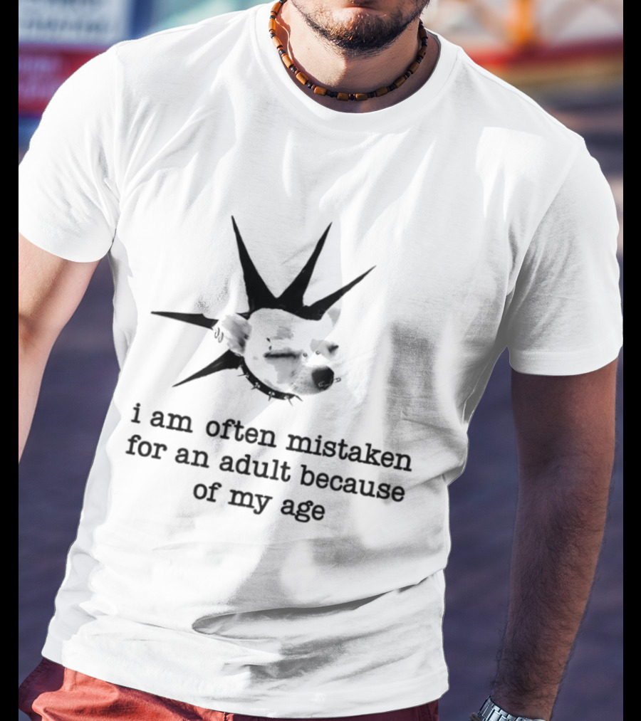 I Am Often Mistaken For An Adult Because Of My Age Statue Liberty T-Shirt