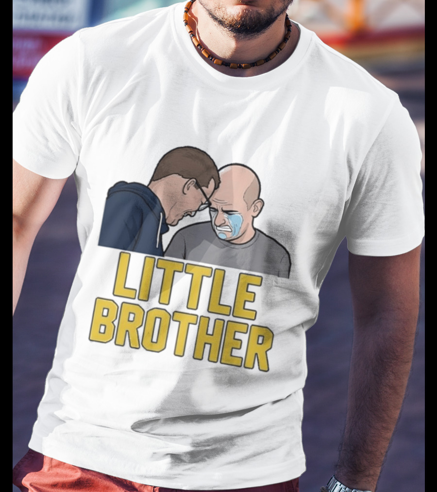 Michigan Wolverines Uconn Huskies Little Brother Crying Dusty May Dan Hurley T-Shirt