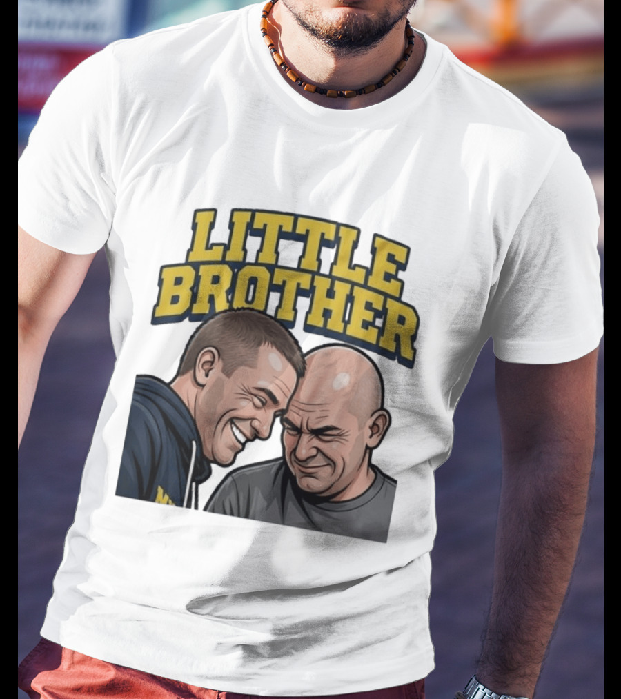Michigan Wolverines Vs Uconn Huskies Little Brother Dusty May Dan Hurley T-Shirt