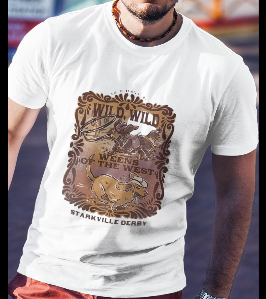 Starkville Derby Fourth Annual Wild Wild Weens Of The West 2026 T-Shirt