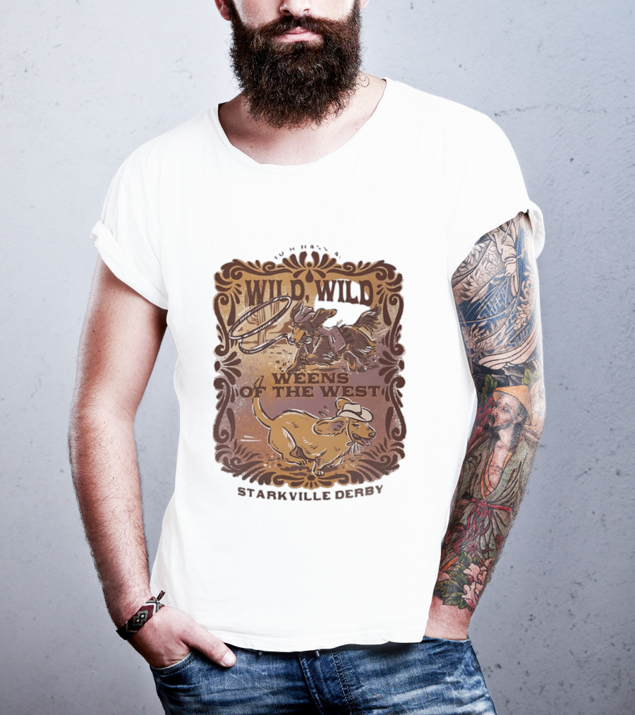 Starkville Derby Fourth Annual Wild Wild Weens Of The West 2026 T-Shirt