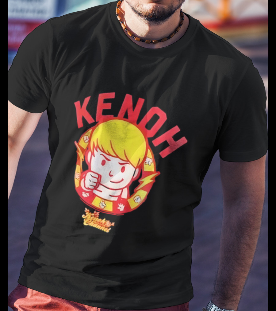 KENOH Chibi Boxer Punch Channel T-Shirt