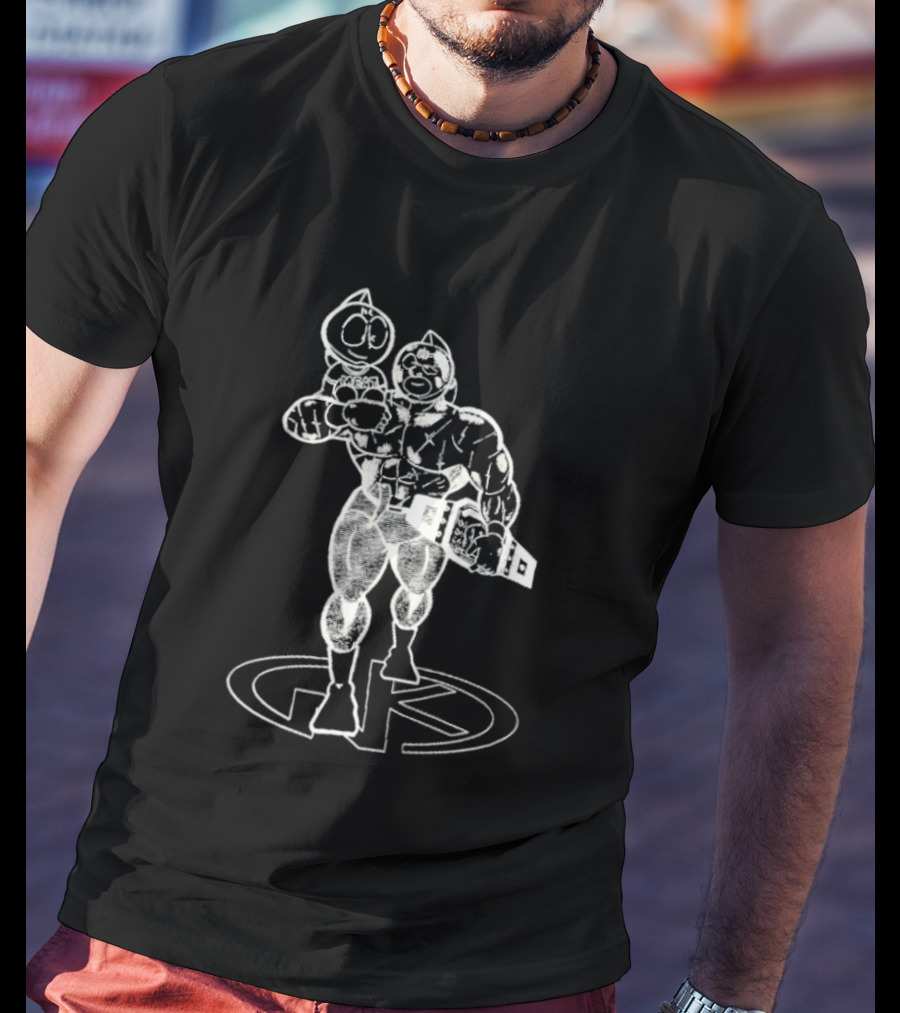 Kinnikuman Manga Ut Shueisha 100th Anniversary Special Edition T-Shirt