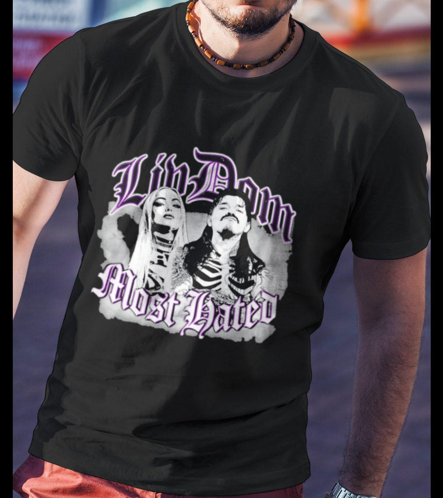 LivDom Most Hated Liv Morgan Dirty Dom Skeleton Tattoos T-Shirt