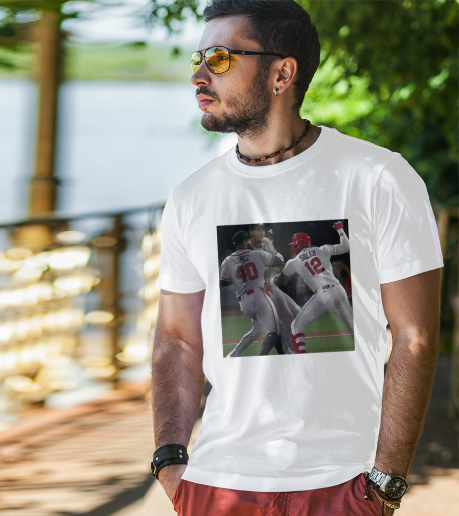 Jorge Soler 12 And Reynaldo Lopez 40 Baseball Duel T-Shirt