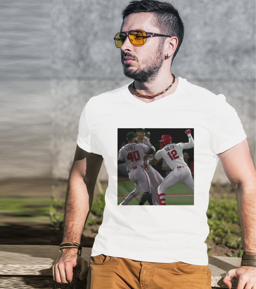 Jorge Soler 12 And Reynaldo Lopez 40 Baseball Duel T-Shirt