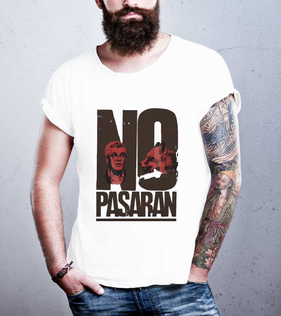 No Pasaran Wolf And Man T-Shirt