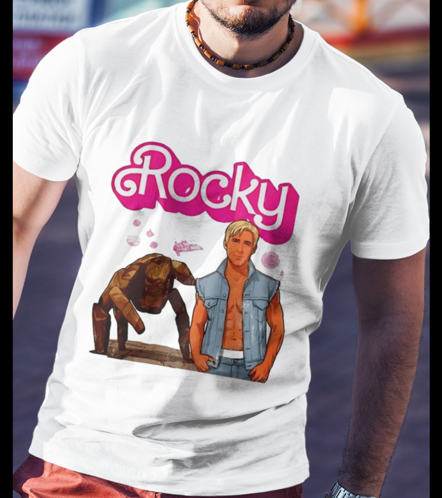 Rocky Project Hail Mary Barbie Mashup Ken Fashion T-Shirt