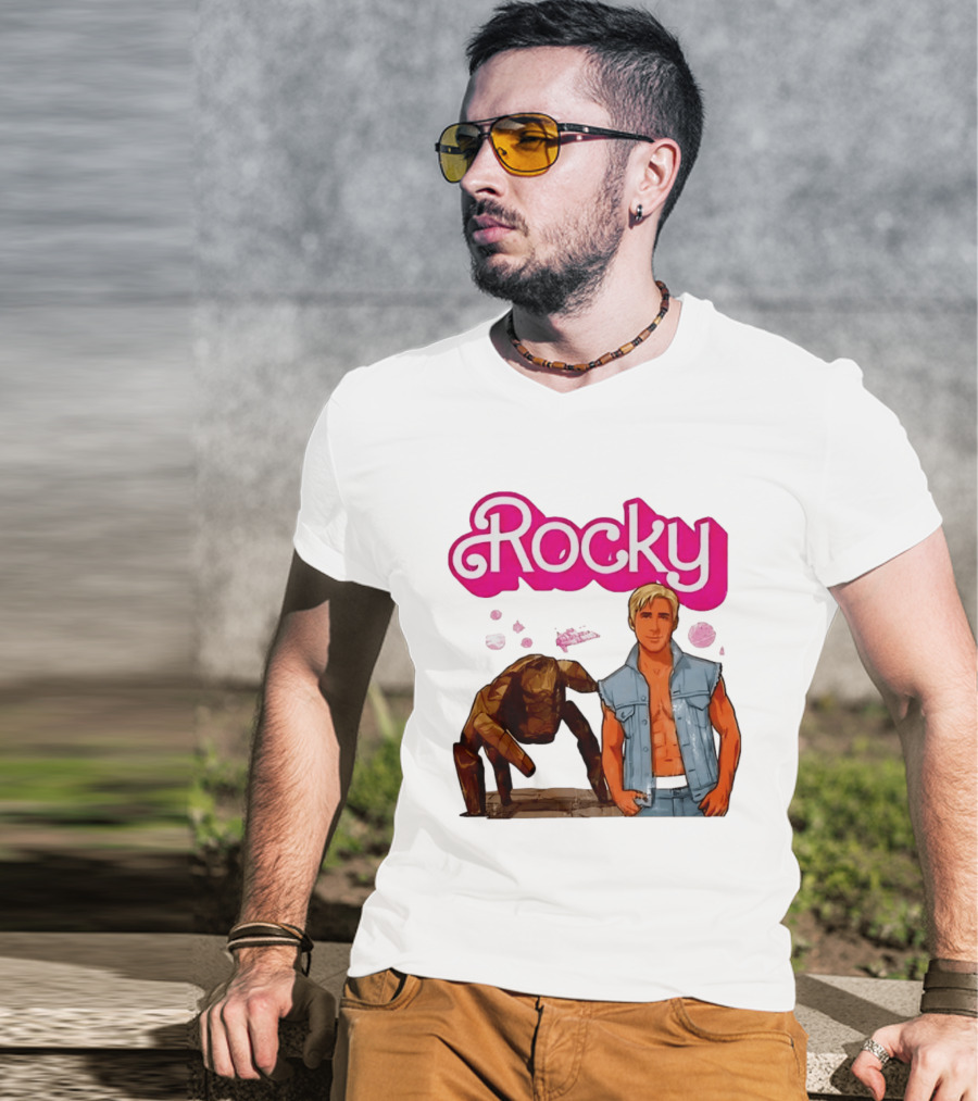 Rocky Project Hail Mary Barbie Mashup Ken Fashion T-Shirt