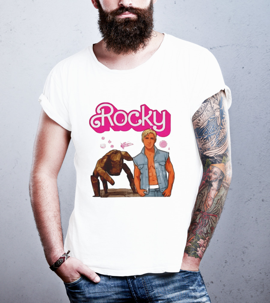 Rocky Project Hail Mary Barbie Mashup Ken Fashion T-Shirt