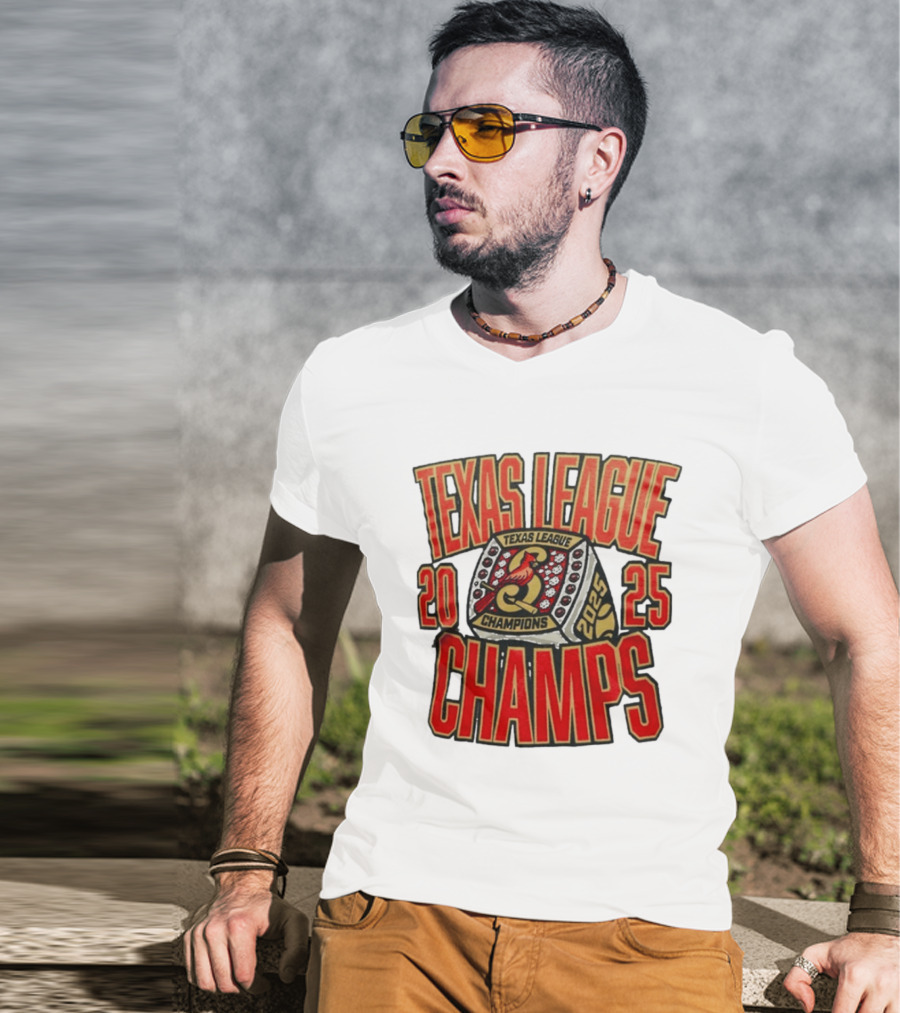 Texas League Champions 2025 Ring T-Shirt