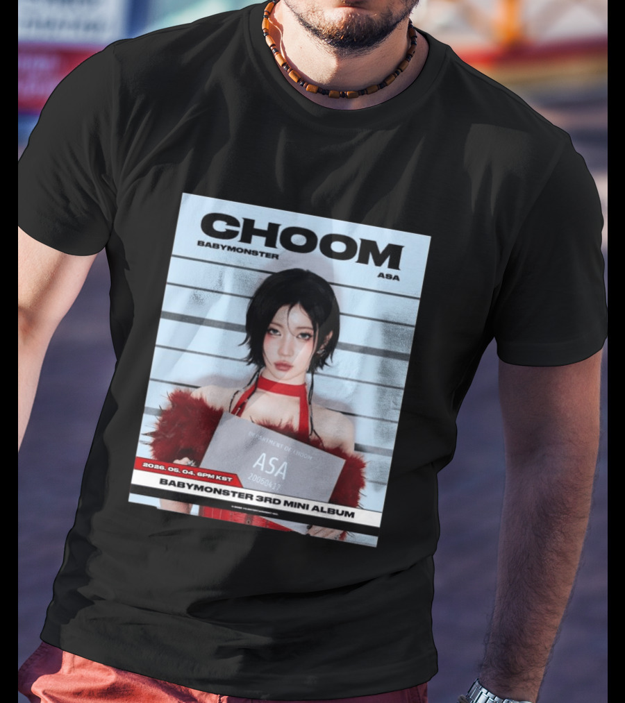CHoom Babymonster ASA 2026 Visual Photo Release May 4 6PM KST 3rd Mini Album T-Shirt