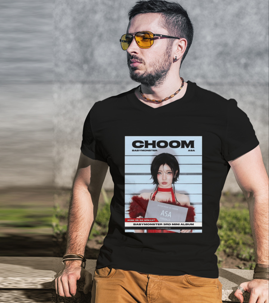 CHoom Babymonster ASA 2026 Visual Photo Release May 4 6PM KST 3rd Mini Album T-Shirt