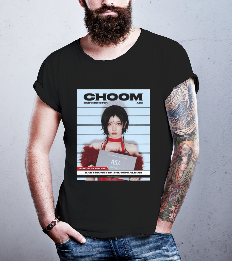 CHoom Babymonster ASA 2026 Visual Photo Release May 4 6PM KST 3rd Mini Album T-Shirt
