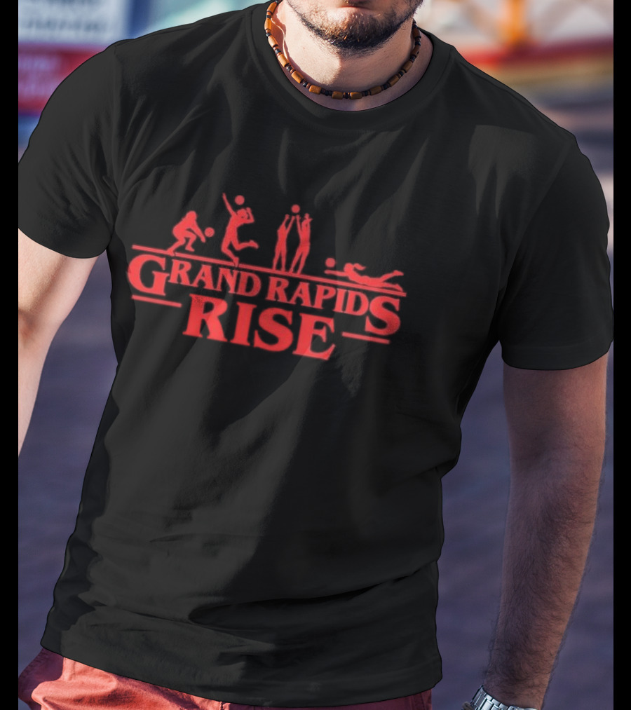 Grand Rapids Rise 2026 Basketball Celebration T-Shirt