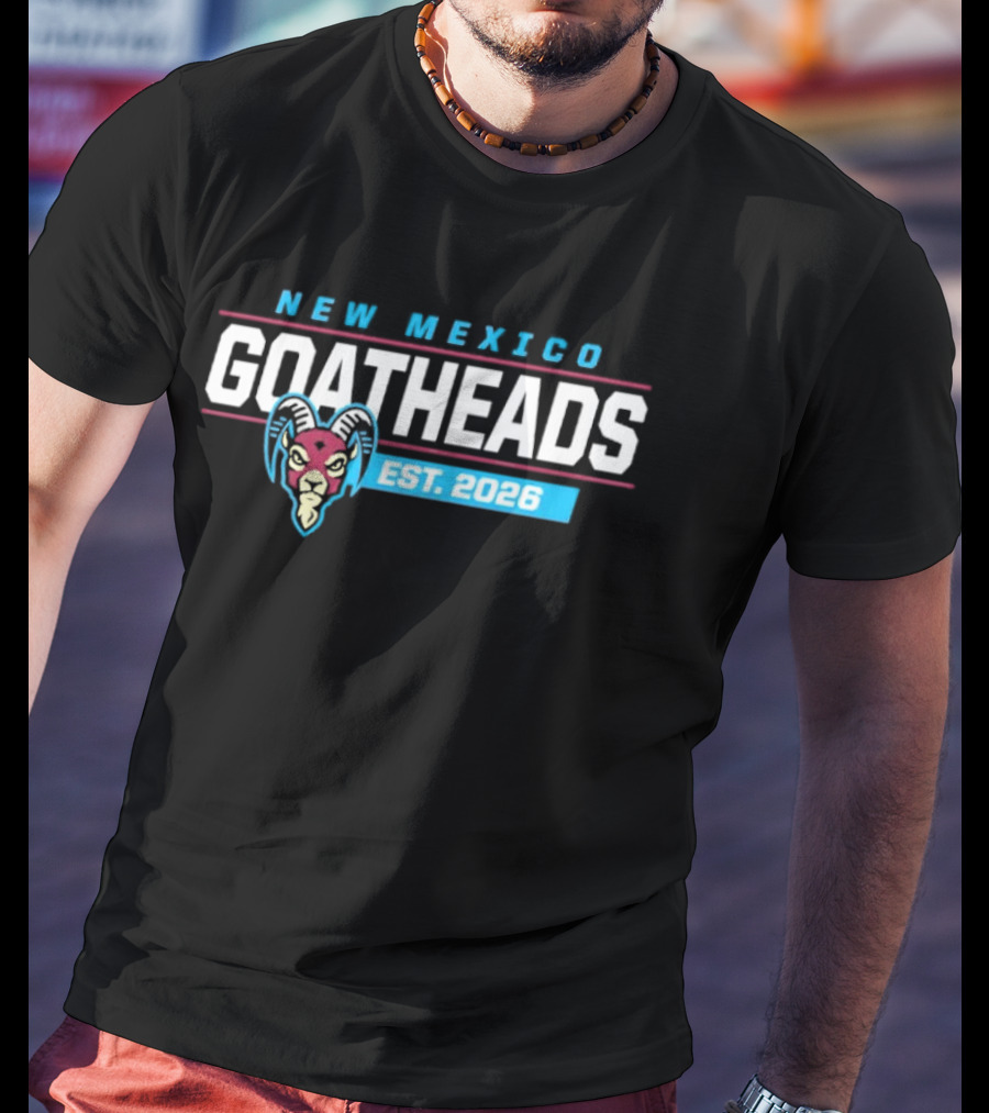 New Mexico Goatheads Est 2026 Ram T-Shirt