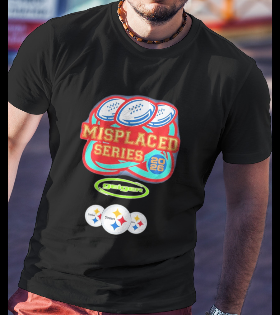 Steelers Misplaced Series 2026 Geiger T-Shirt
