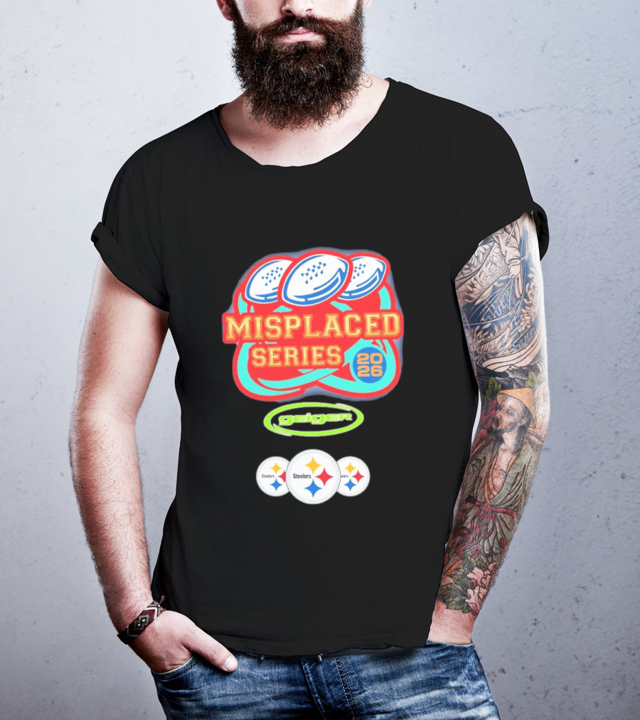 Steelers Misplaced Series 2026 Geiger T-Shirt