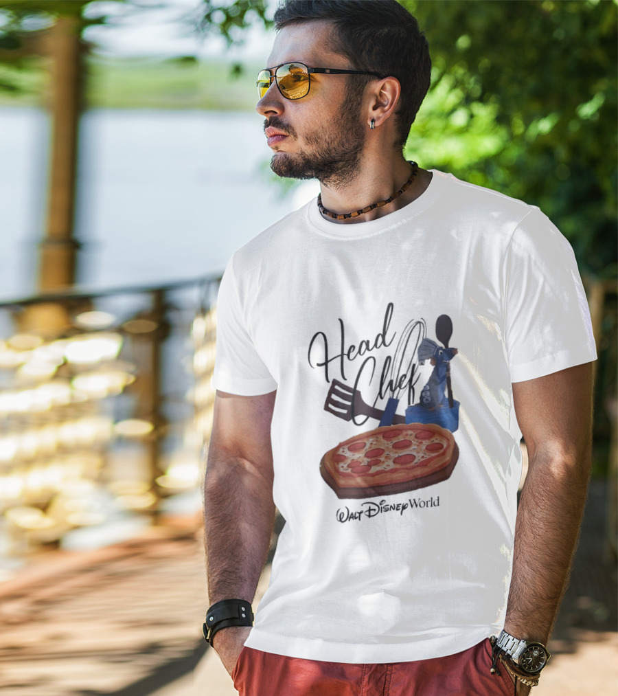 Head Chef Ratatouille Pizza Walt Disney World T-Shirt
