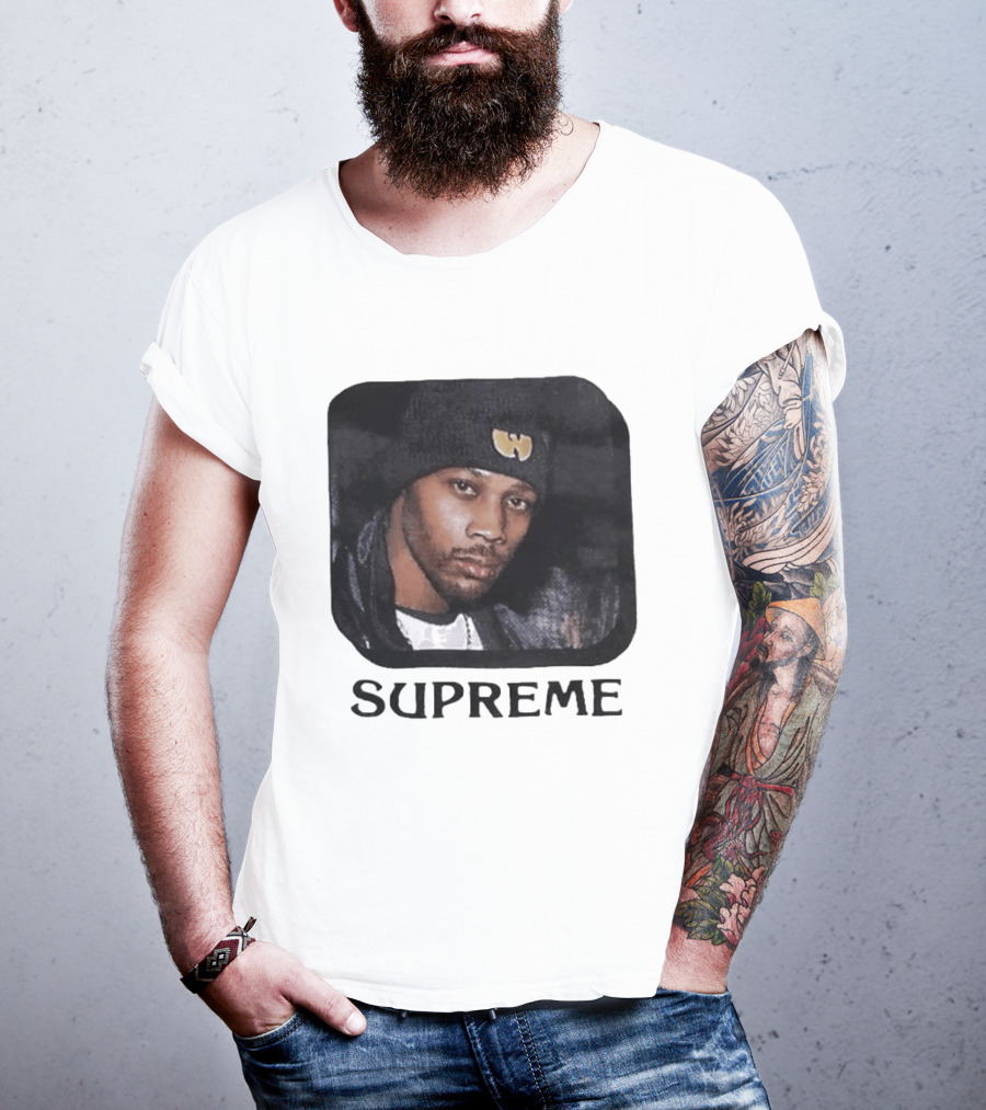 Timothée Chalamet SPM X Wu Tang Clan RZA Supreme Collaboration T-Shirt