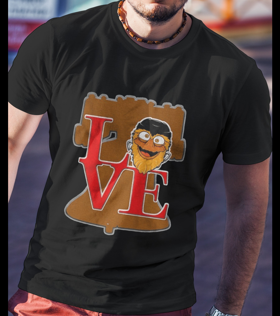 Gritty Love Philadelphia Flyers Liberty Bell NHL 2026 T-Shirt