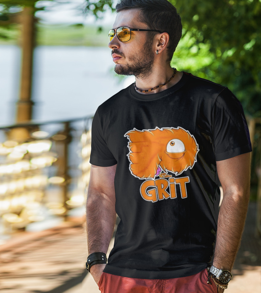 Gritty Philadelphia Flyers Hockey NHL 2026 Orange Grit T-Shirt