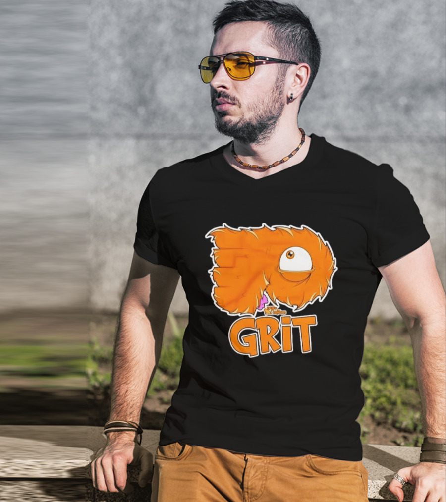 Gritty Philadelphia Flyers Hockey NHL 2026 Orange Grit T-Shirt
