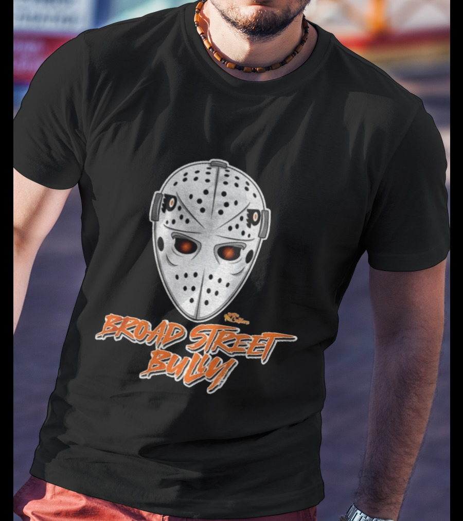 Jason Voorhees Hockey Mask Broad Street Bully Philadelphia Flyers 2026 T-Shirt