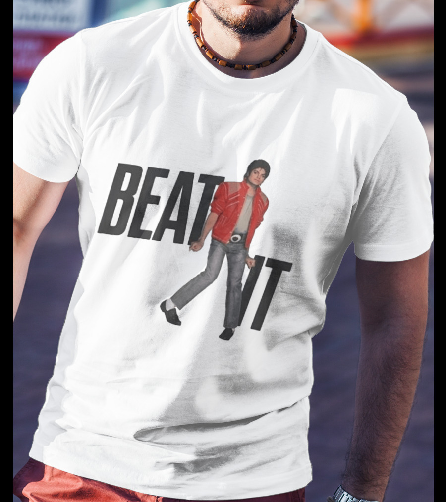 Beat It Michael AJ McLean Los Angeles T-Shirt