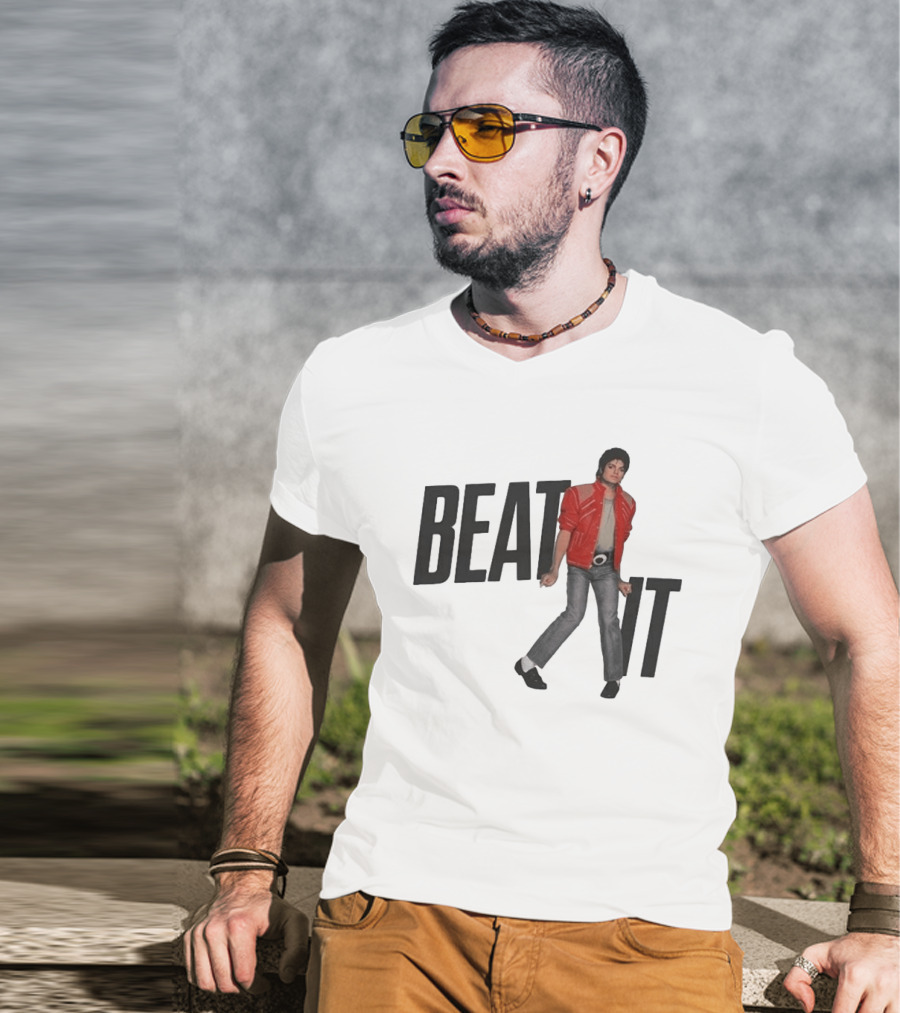 Beat It Michael AJ McLean Los Angeles T-Shirt