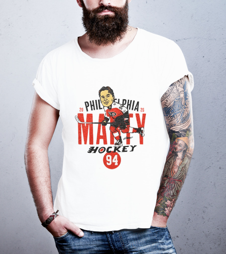 Philadelphia Hockey Porter Martone 94 NHL T-Shirt