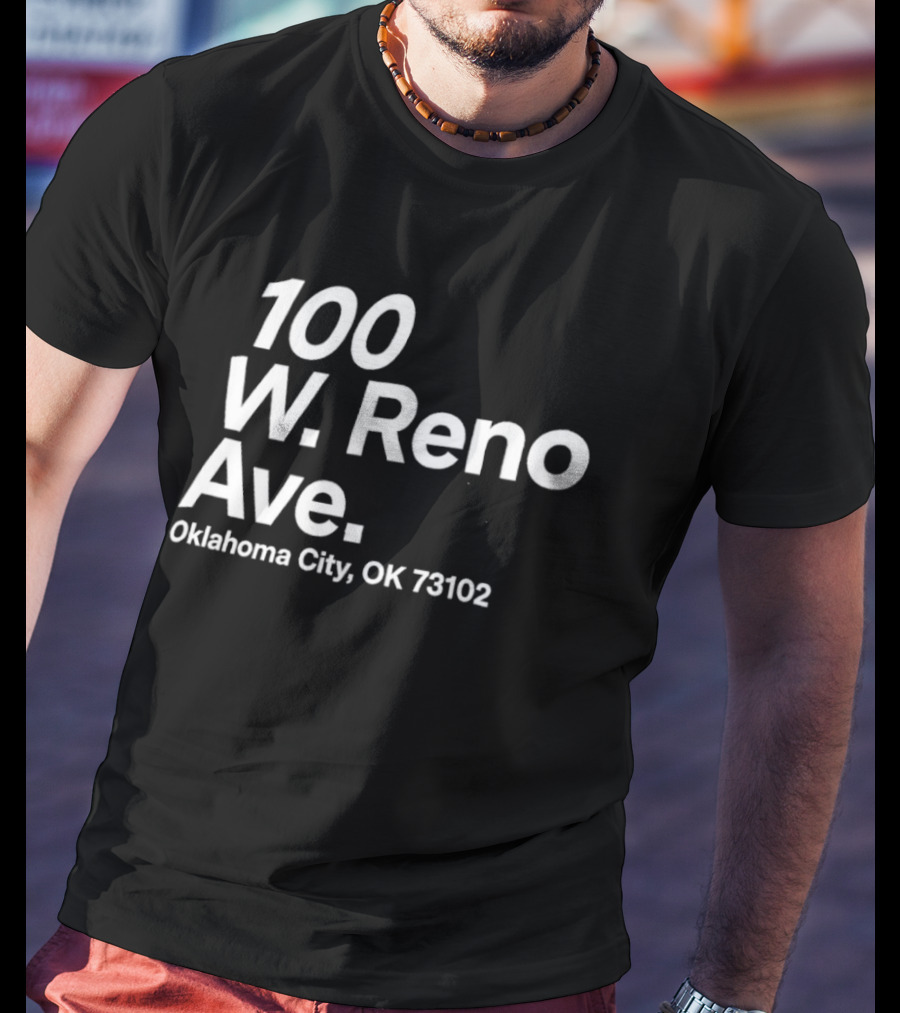 Oklahoma City Thunder Loud City 100 W Reno Ave Oklahoma City OK 73102 T-Shirt