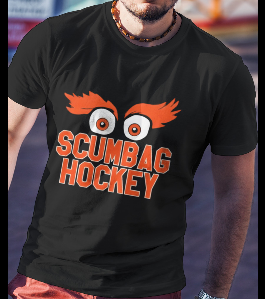 Scumbag Hockey Gritty Philadelphia Flyers NHL Fan T-Shirt